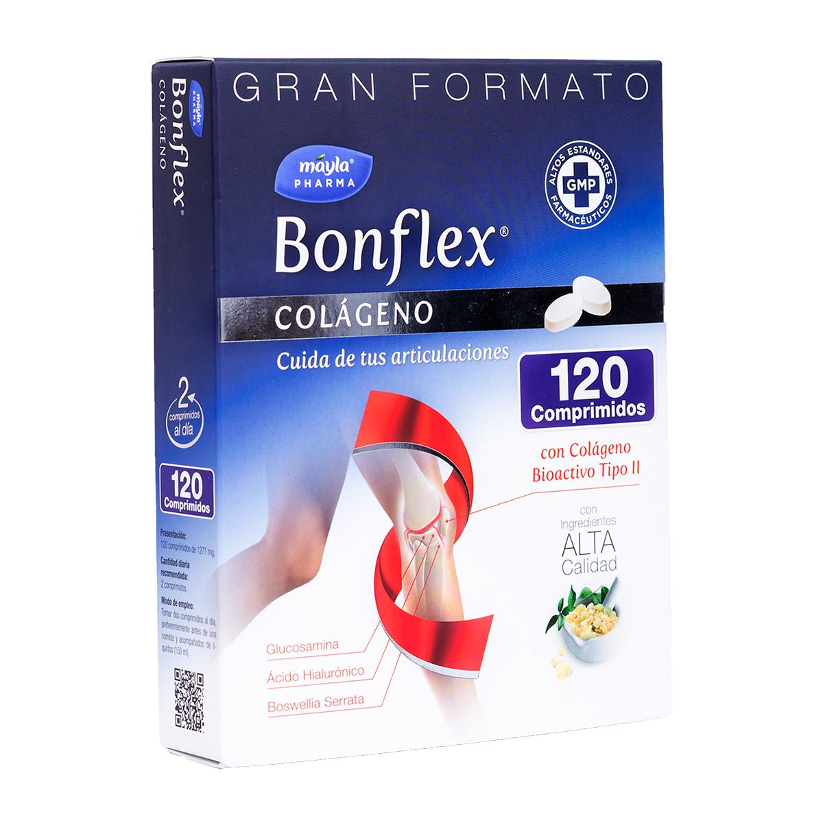 Bonflex colágeno 120 comprimidos.