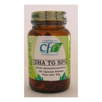 CFN DHA TG 50% 120 Perlas - Componente Esencial - Salud del Cerebro y Ojos