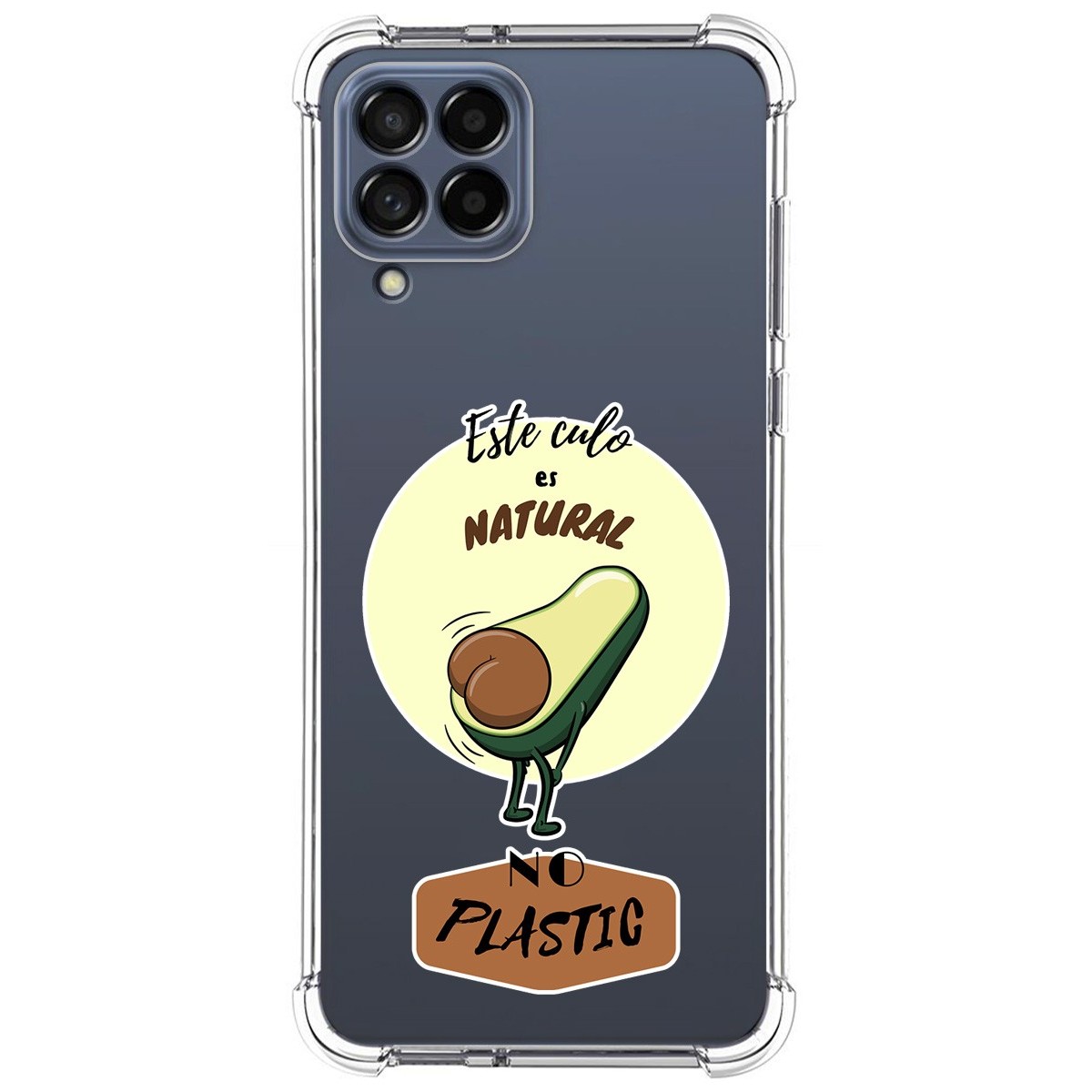 Funda Silicona Antigolpes para Samsung Galaxy M33 5G diseño Culo Natural Dibujos