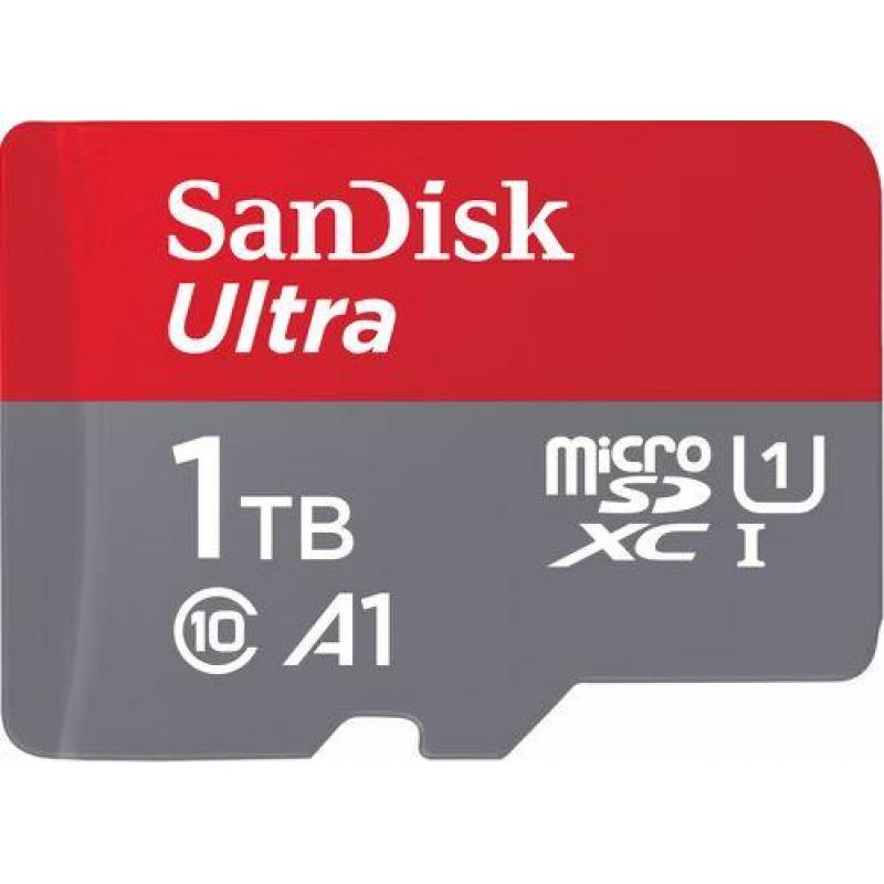 Tarjeta de memoria SanDisk Ultra microSDXC + adaptador SD - 1 TB