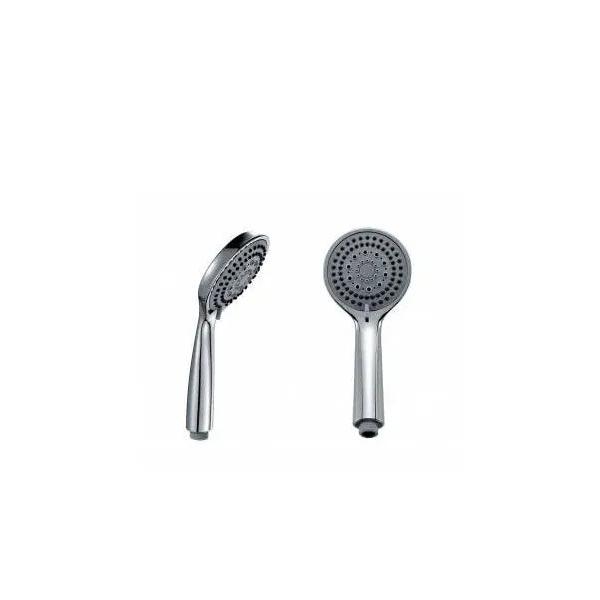 IMEX MDG004 Ducha Houston con 3 tipos de chorros de diseño ergonómico con un acabado cromado