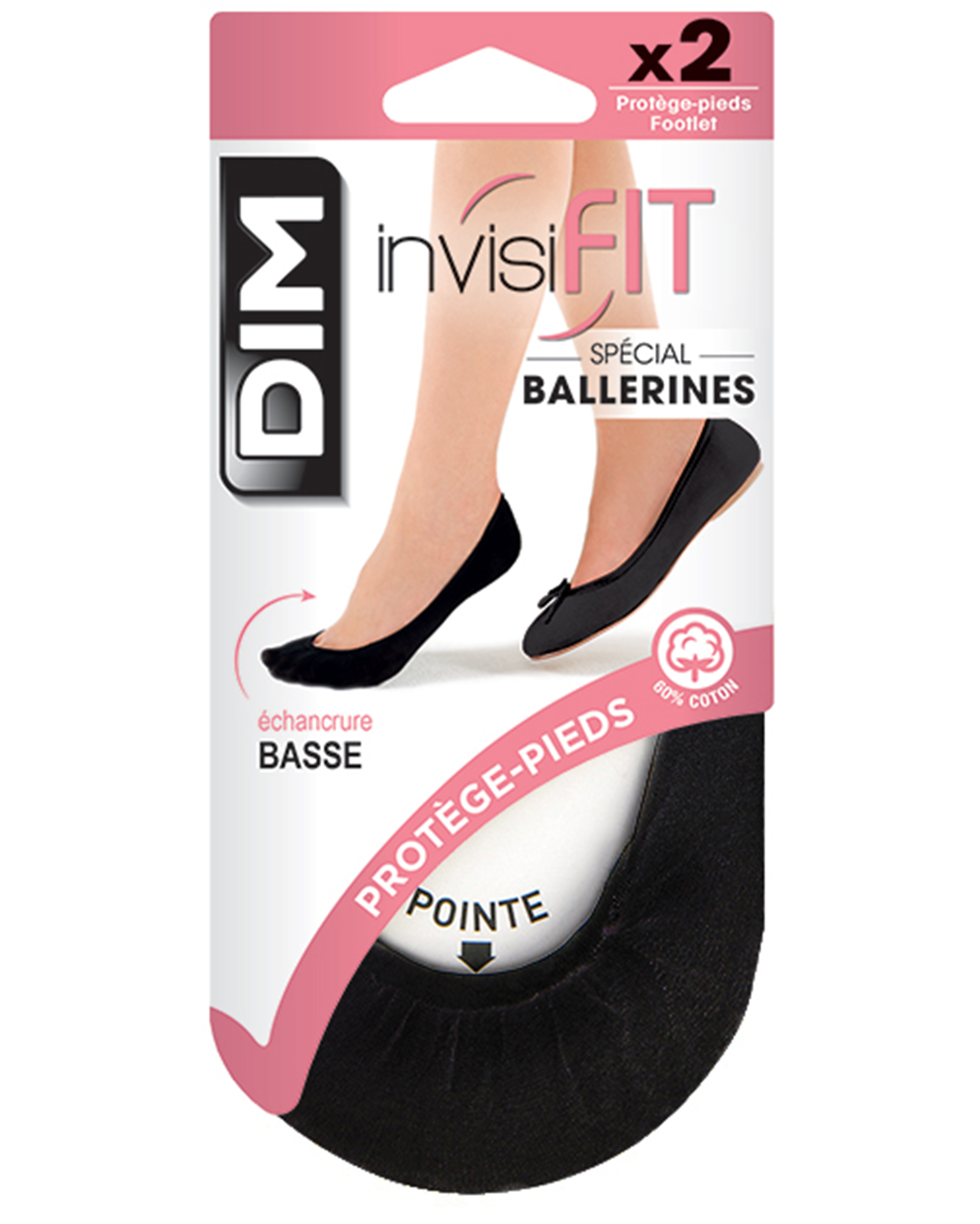 Dim Pack de 2 salvapiés transpirables