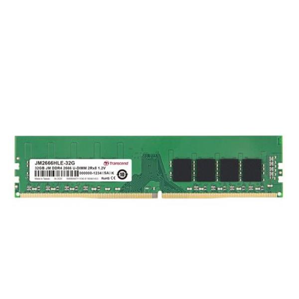 Transcend JetRam JM2666HLE-32G módulo de memoria 32 GB 1 x 32 GB DDR4 2666 MHz