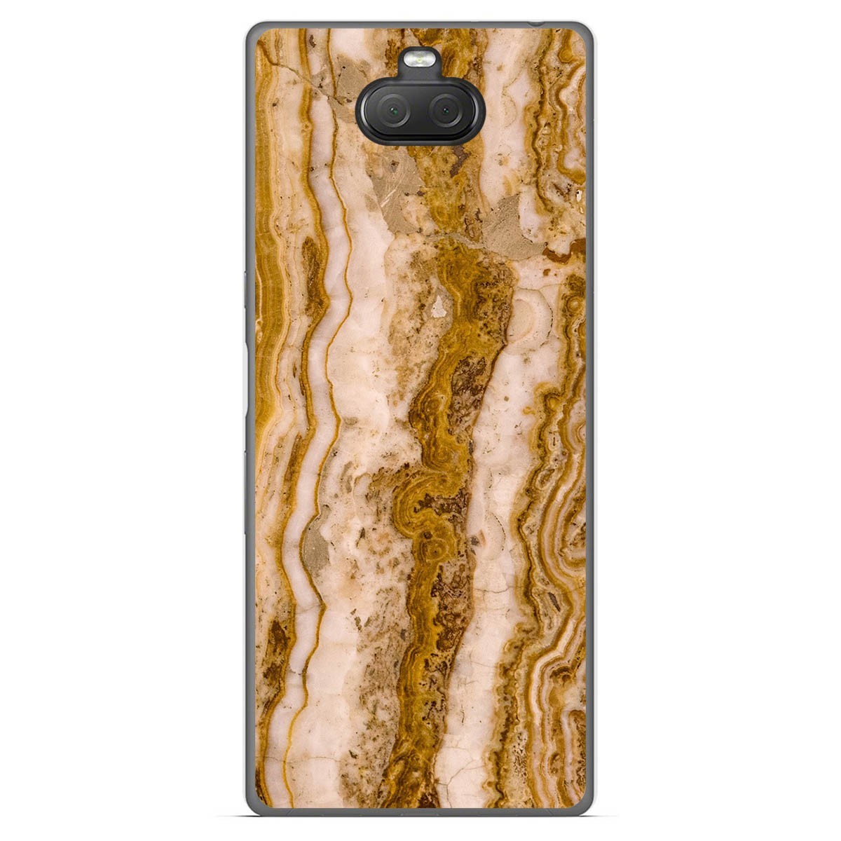 Tumundosmartphone Funda Gel Tpu para Sony Xperia 10 Plus diseño Mármol 10 Dibujos