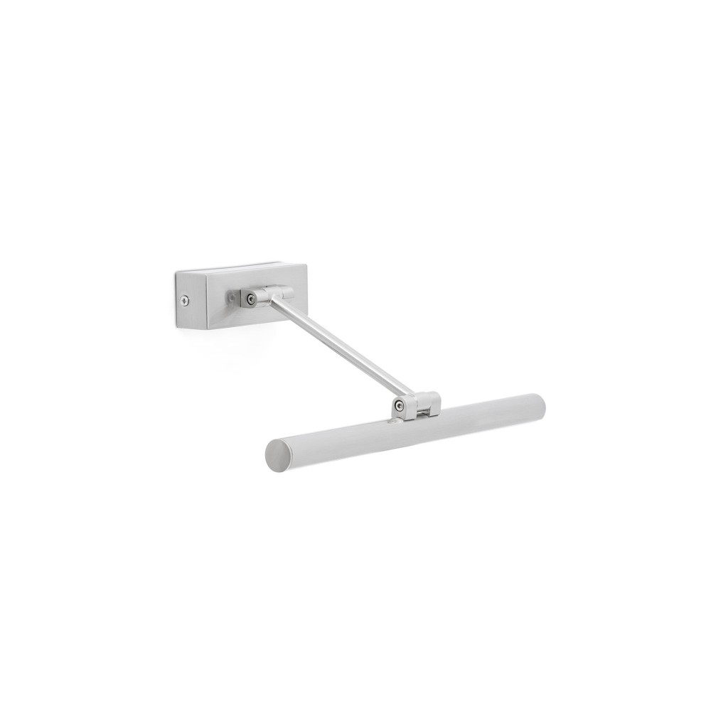 Faro Barcelona - Lámpara de pared Magritte 300, LED de 6 W, 3000 K, regulable, para cuadros, 380 lm, níquel