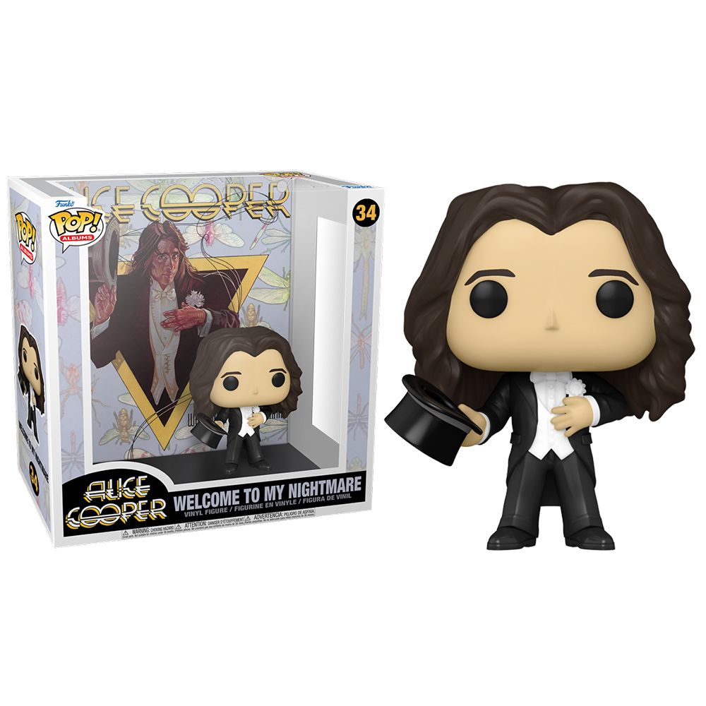 Funko Pop! Albums: Alice Cooper - Welcome To My Nightmare, 64038, Nº34