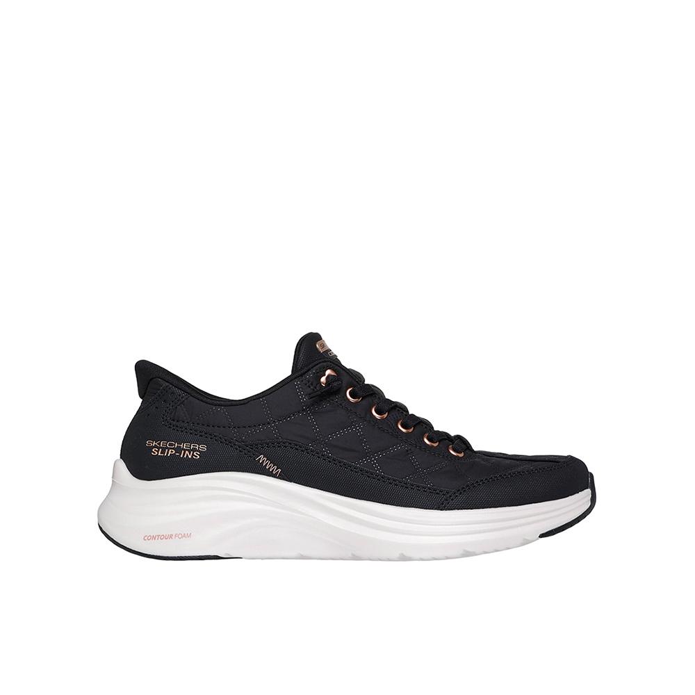 Zapatillas Skechers Mujer Slip-Ins Cozy Fit Knotted Bungee Negro
