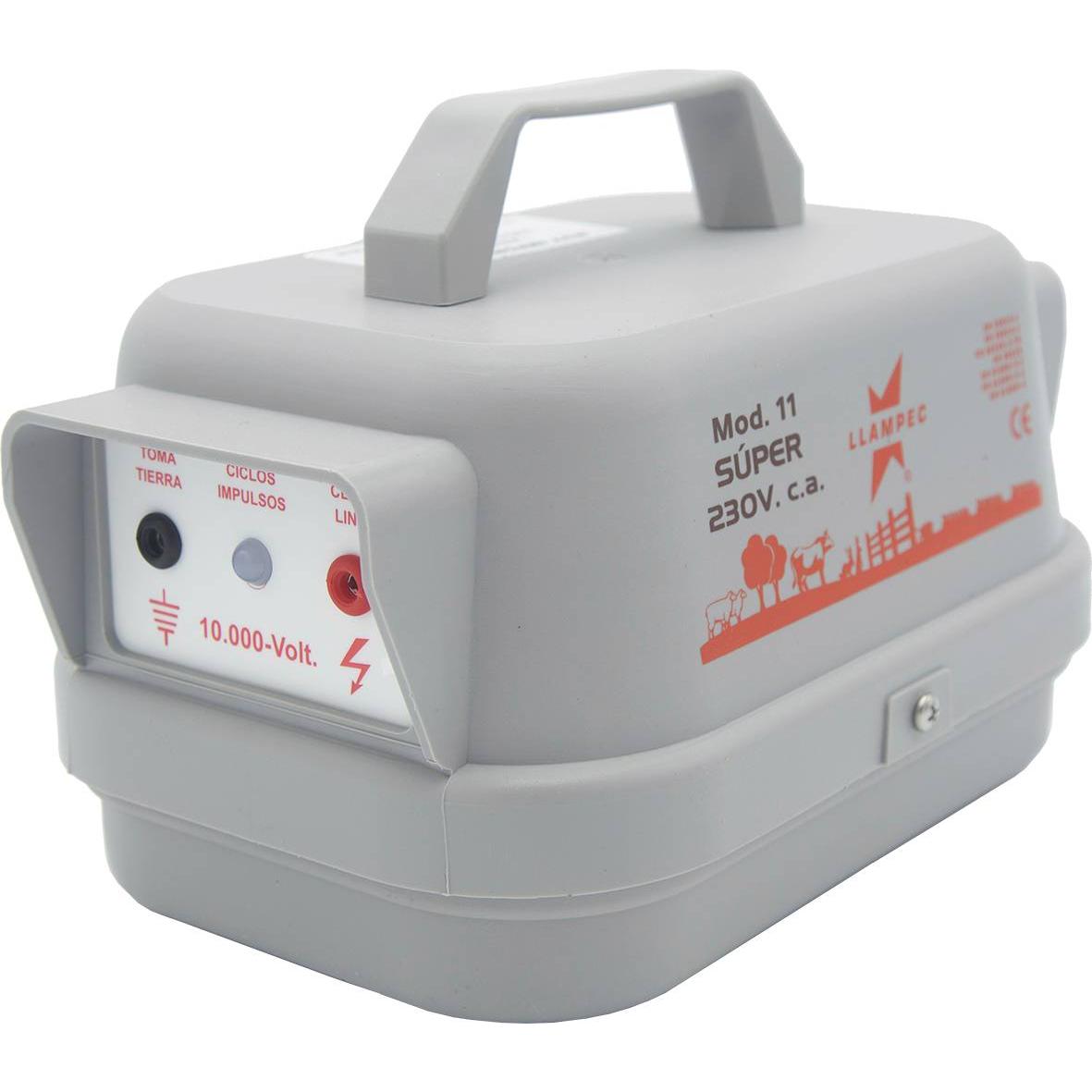 Llampec Pastor Eléctrico Conexión Directa a Red 220V Modelo 11 Alcance 65km Consumo 4W Super Alcance