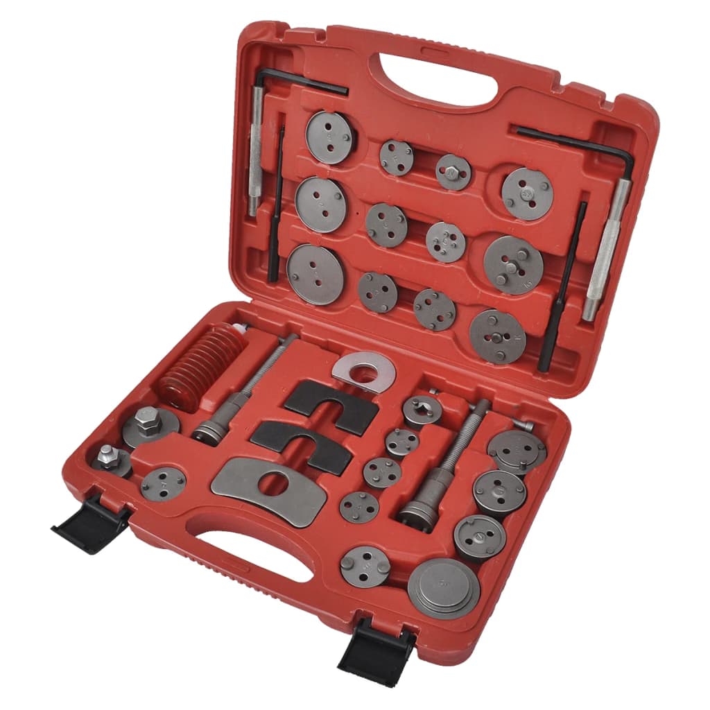 vidaXL Freno De Pinza Pistón Rebobinar Viento Vuelta Conjunto de 35pcs