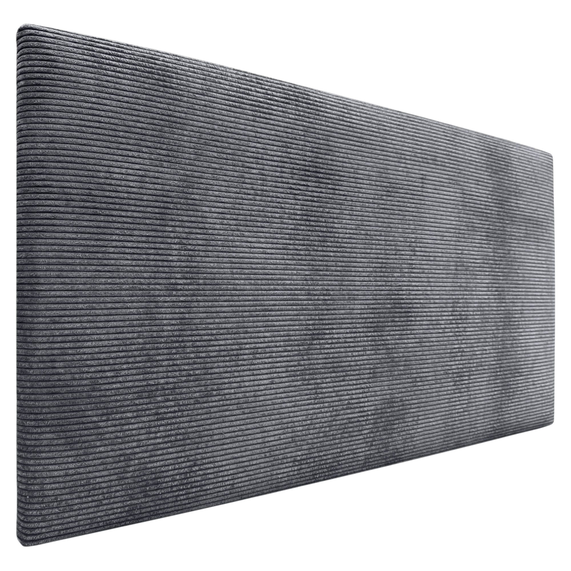DHOME Cabecero de Pana Liso Alta Gama Moderno 8cm Grosor Cabezal Tapizado