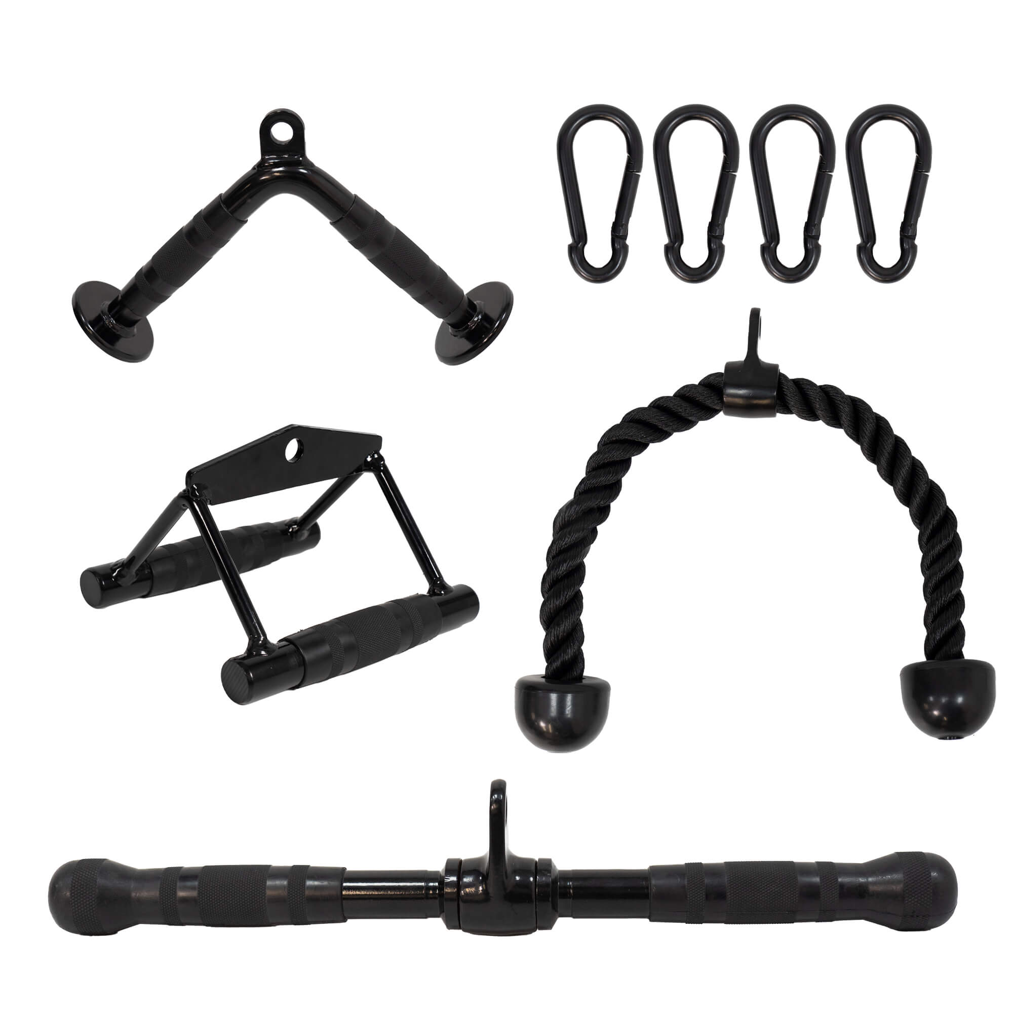 ALLINLIFE Kit De Gimnasio, Polea, Sistema De Cuerda Con Accesorios, Bíceps De Entrenamiento, Tríceps, Envío Desde España