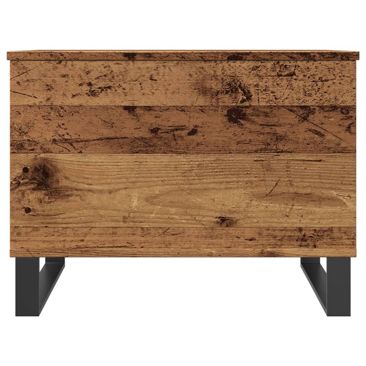 Mesa de centro elevable Cubbe con compartimento 45x60x44,5 cm