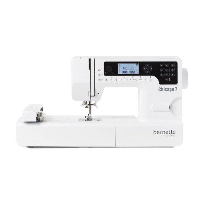 Máquina de Coser y Bordar Bernette Chicago 7 + Programa Básico