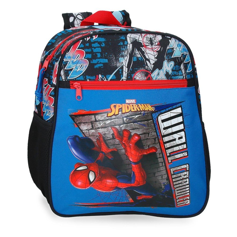 JOUMMA MOCHILA INFANTIL SPIDERMAN WALL CRAWLER 33CM ADAPT A CARRO 610095 SPIDERMAN WALL CRAWLER 11x27x33 Cms.