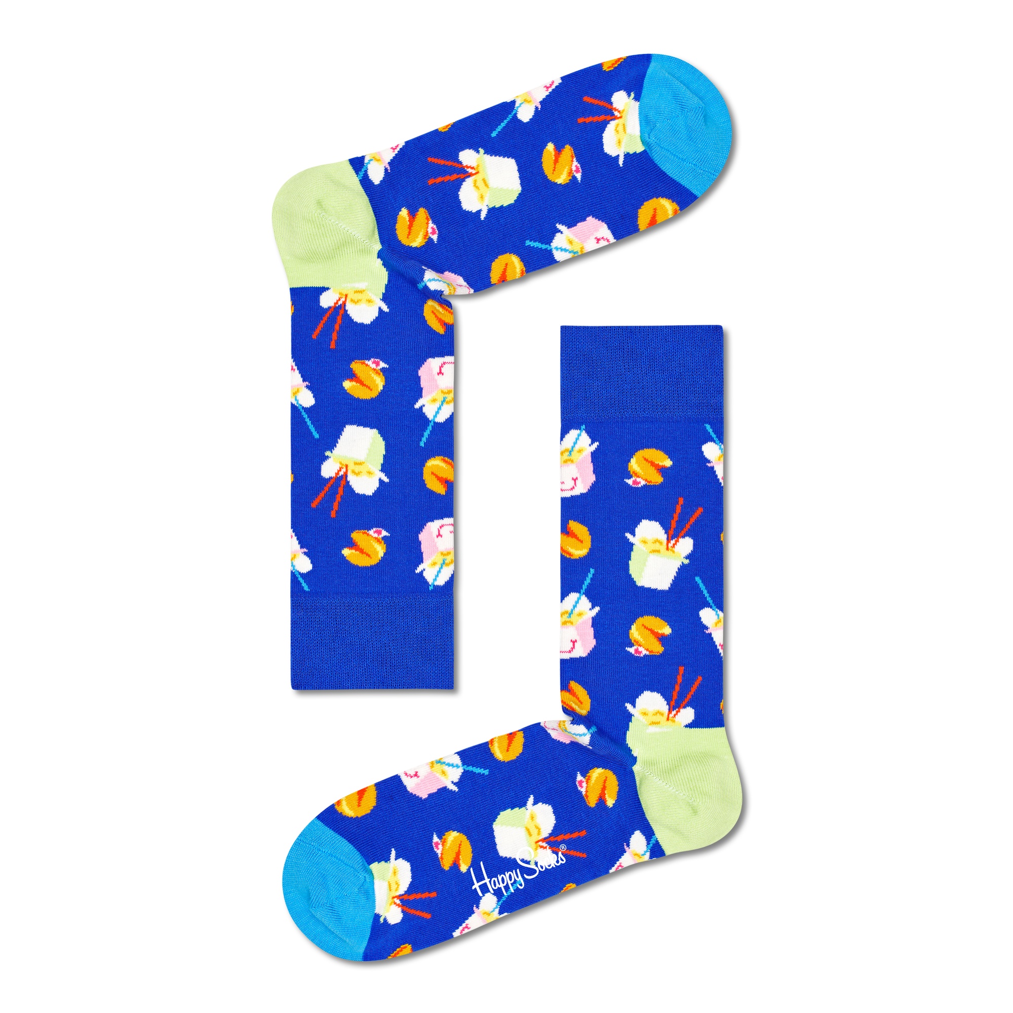 Happy Socks - Happy Socks Calcetines Fantasy Talla 36-40 Estampados Originales Comida Japonesa