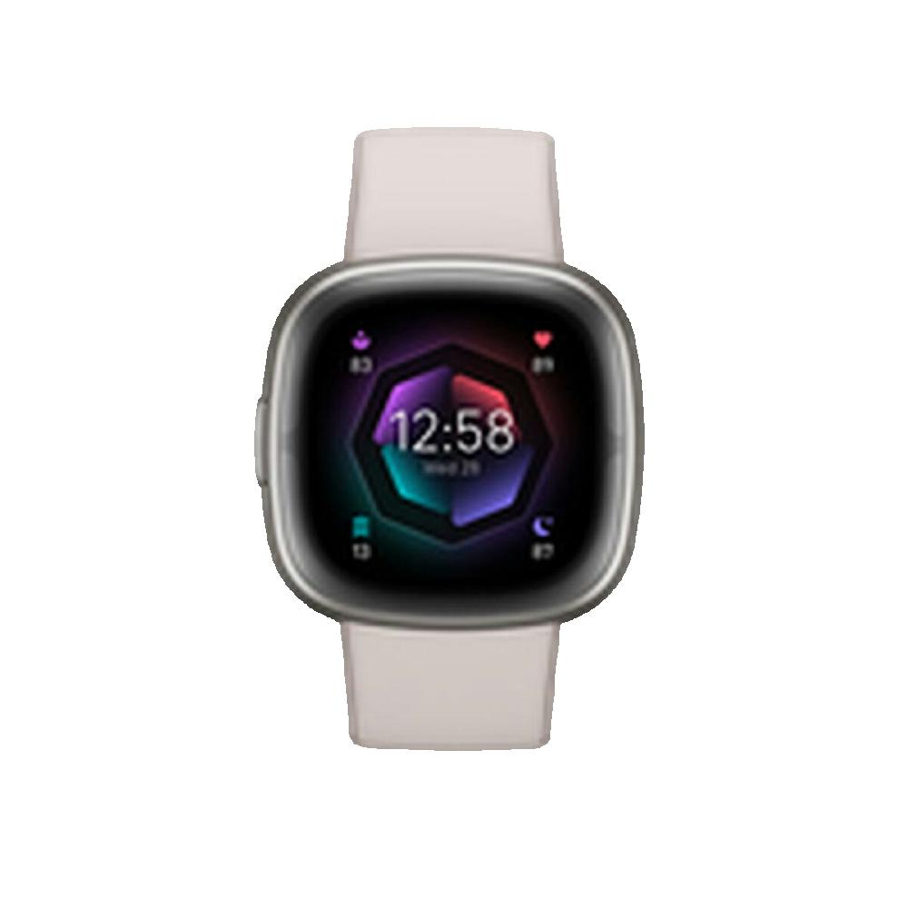 fitbit sense 2 blanc aluminium