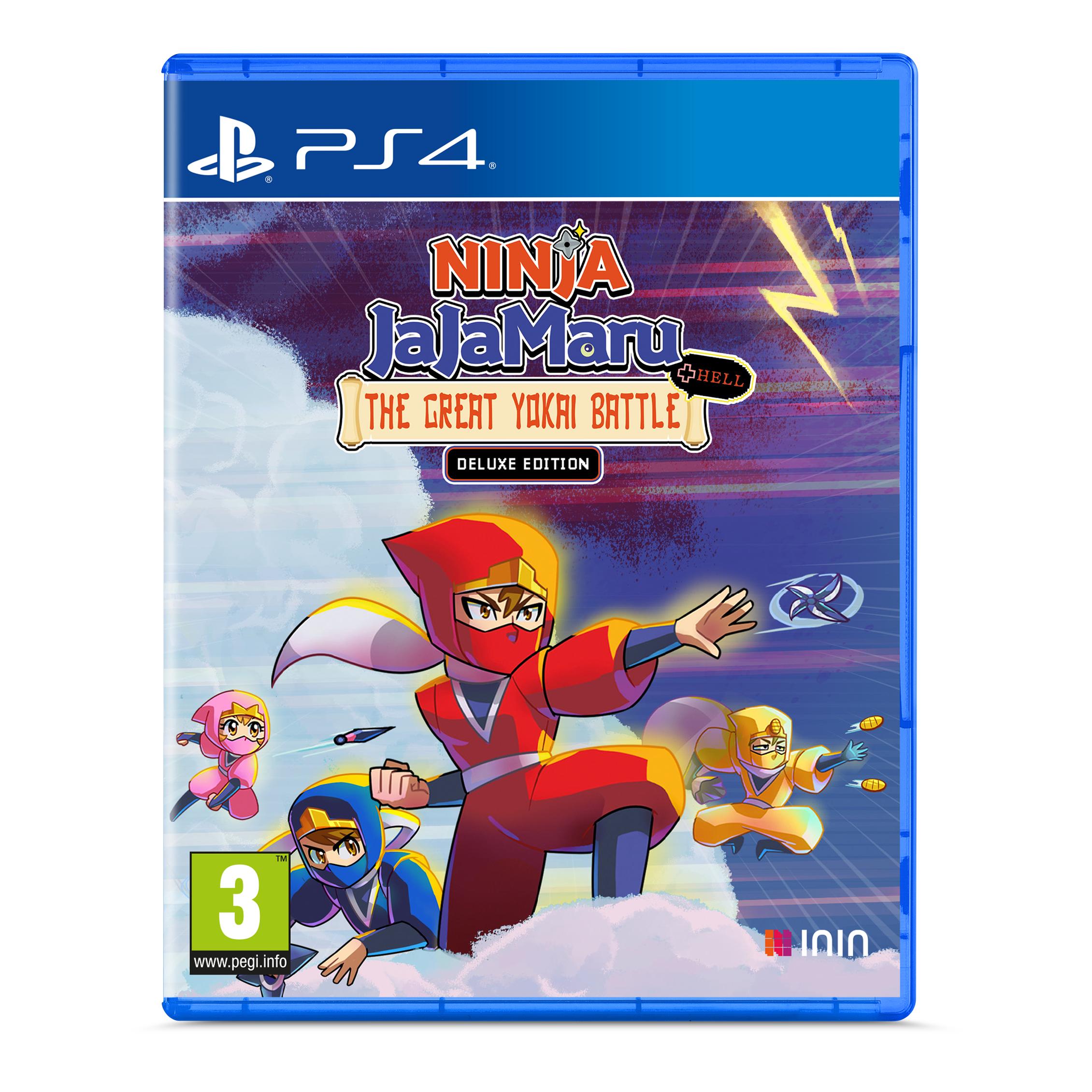 Ninja JaJaMaru The Great Yokai Battle+Hell Deluxe Edition - Ps4 - Nuevo precintado - PAL España