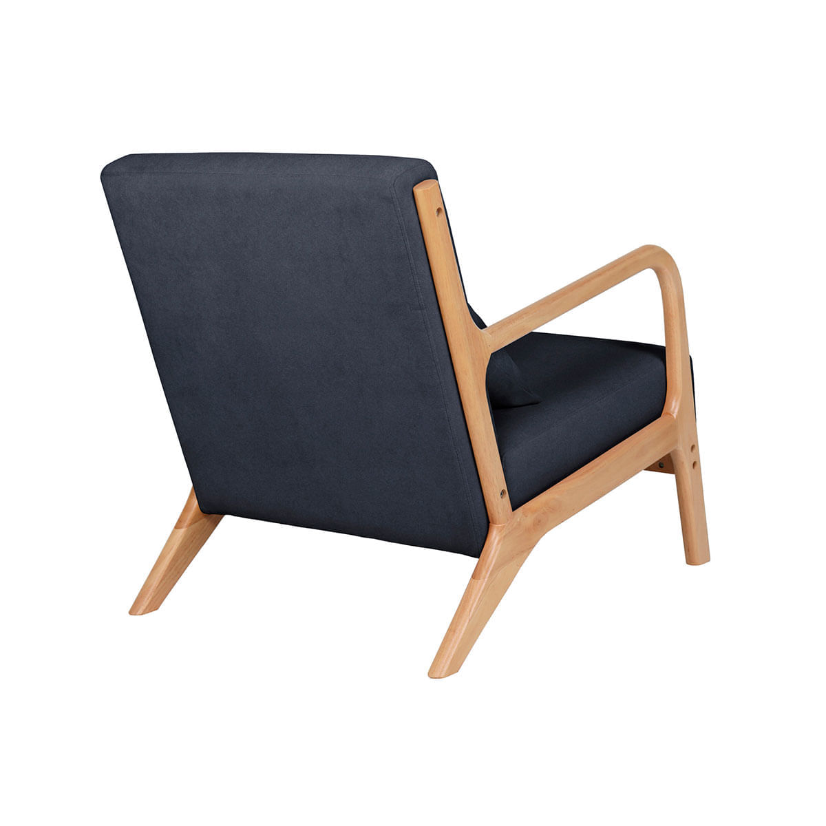 Butaca Tokio asiento acolchado tapizado microfibra 72x65x83 cm Adec