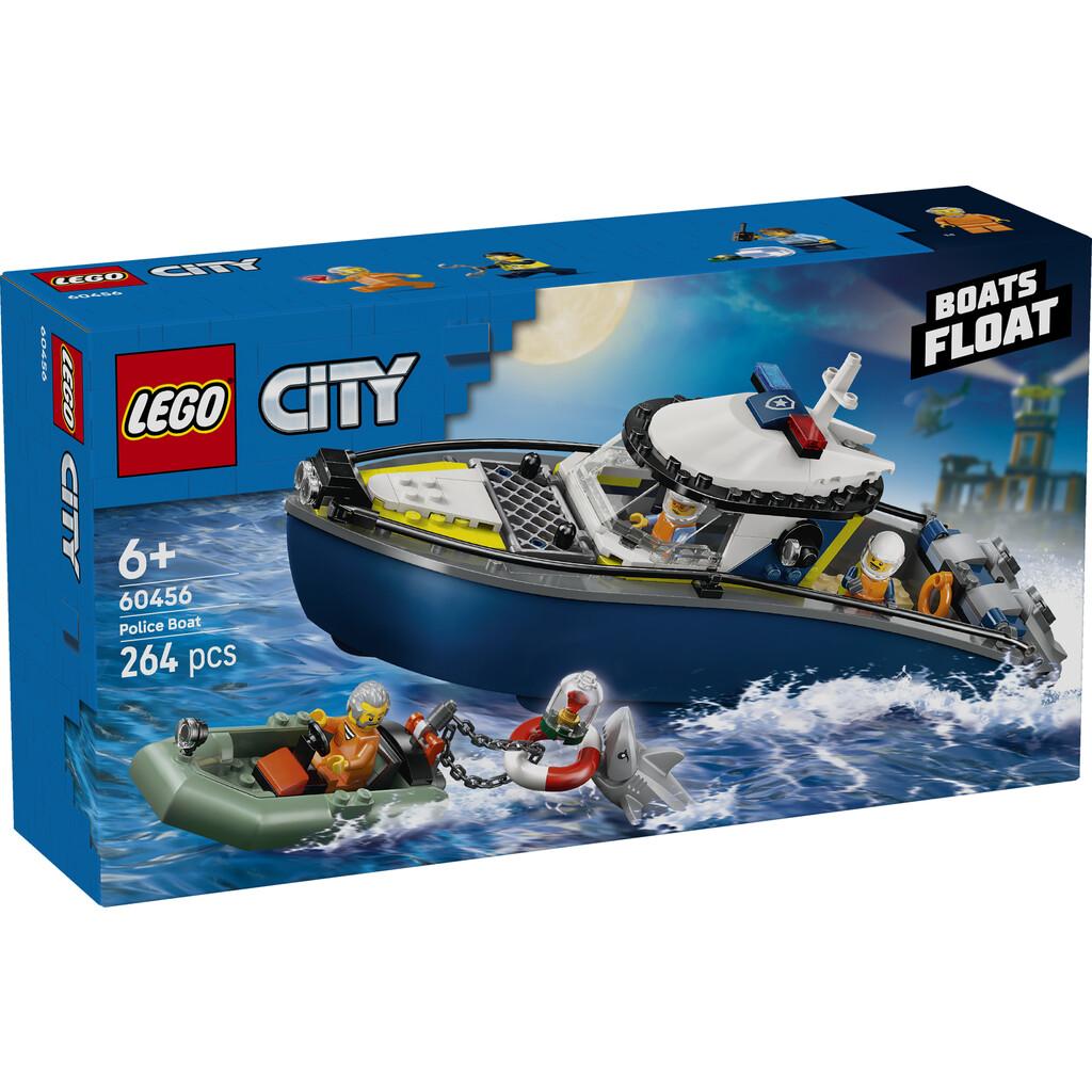 Lego City Persecucion en Barco de Policia Lego city/ciudad LEGO