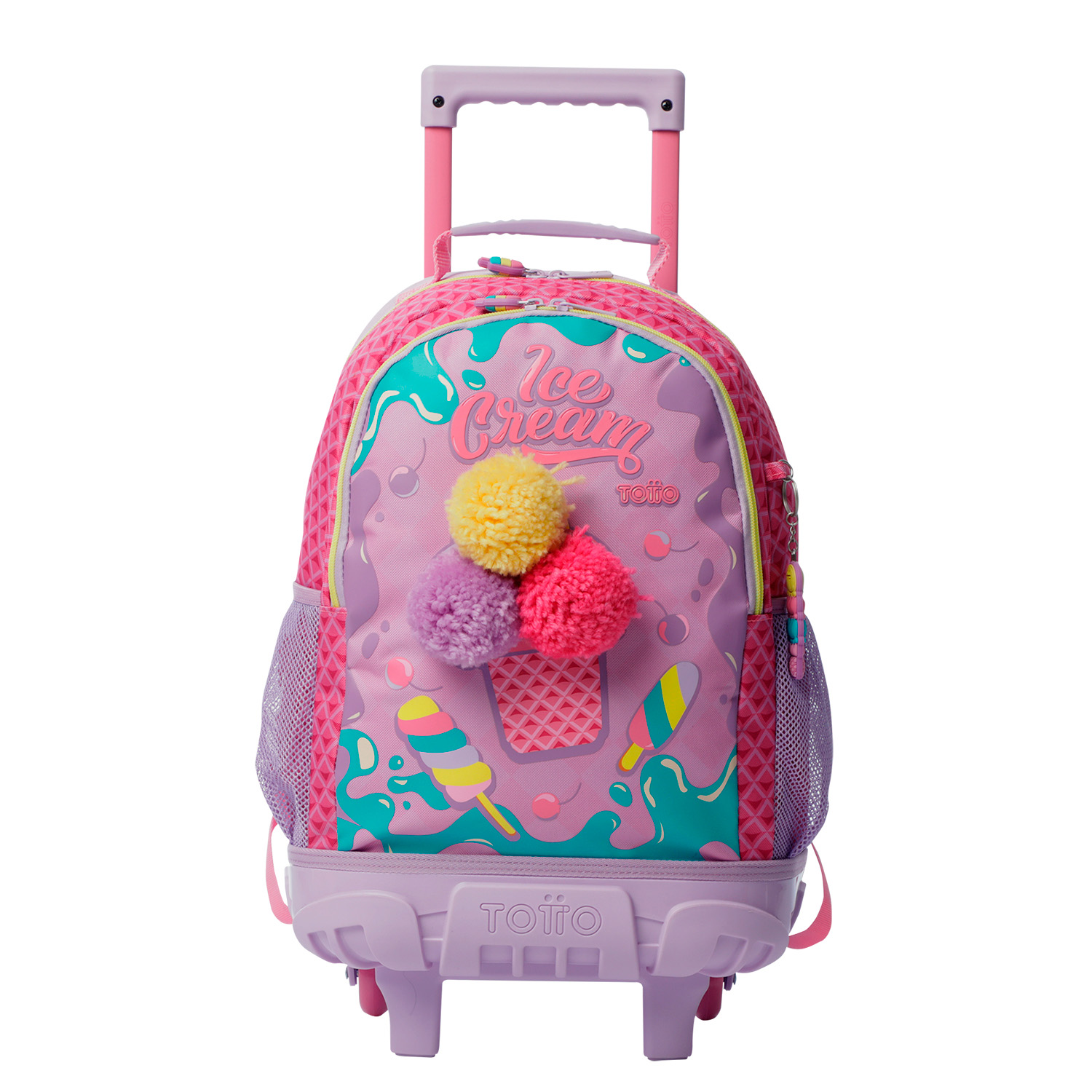 Totto Mochila infantil ruedas Ice Pop Material: Poliéster 28.5 x 41 x 17 cm
