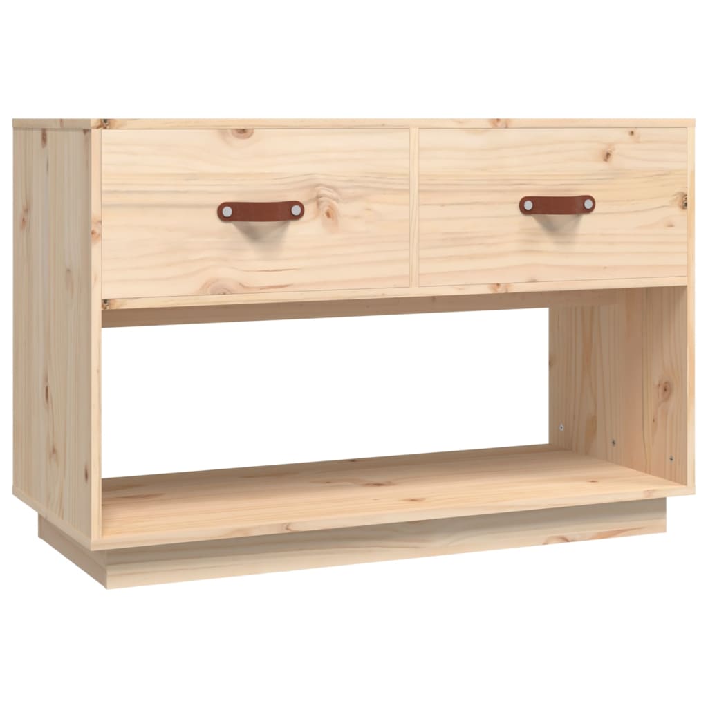 vidaXL Mueble para TV madera maciza de pino 90x40x60 cm, Mueble de Salon, Mueble TV, Mueble TV salon, Mesa de TV, Mueble tele