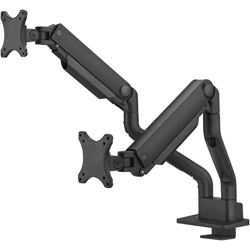 Neomounts DS70S-950BL2 Monitor brazo de 17-35 pulgadas, resorte de gas, topfix, 180 °-parada, negro