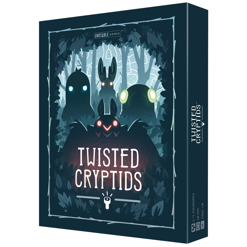 Asmodee - Juego de mesa Twisted Cryptids