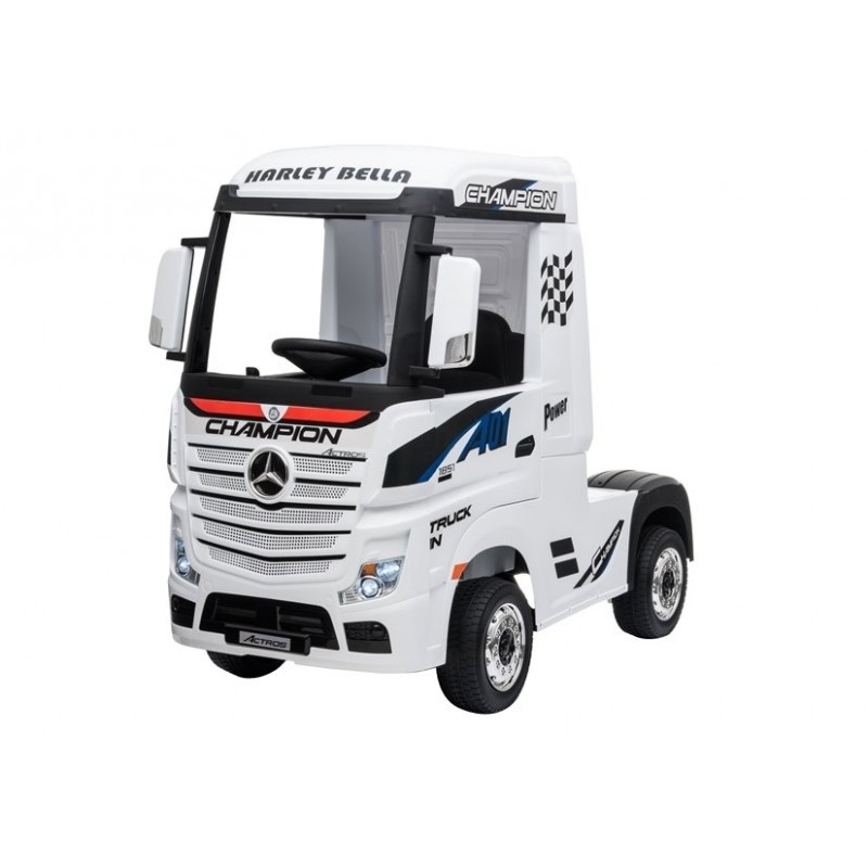 Camión Eléctrico Mercedes Actros 12v para Niños con Ruedas EVA y Luces LED
