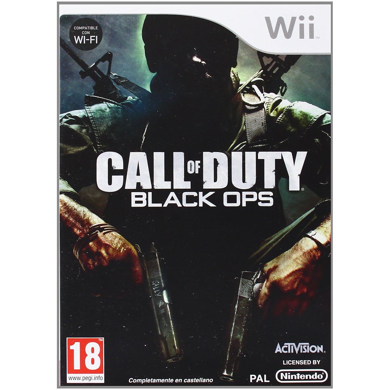 Call Of Duty Black Ops WII - PAL ESP - Nuevo