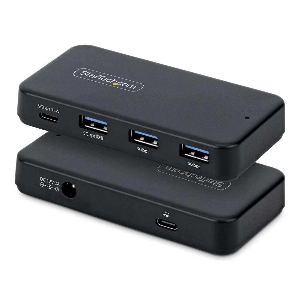 Startech - Hub USB 4 en 1 StarTech 311UE-USB-HUB para ampliar conectividad de ordenadores, compacto y compatible con dispositivos USB 2.0 y 3.0 | Negro