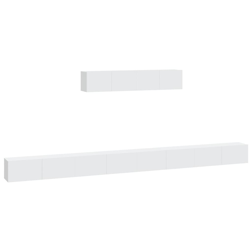 Set de Muebles para TV Vidaxl - 6 Piezas Madera Contrachapada - 100 X 30 X 30 Cm
