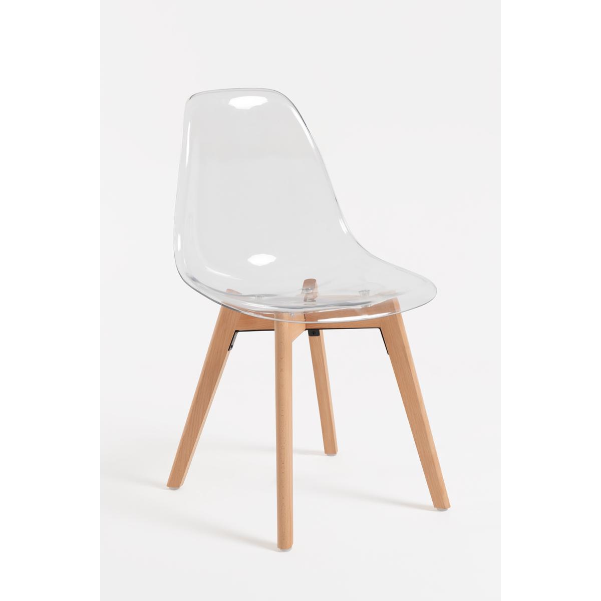 Regalos Miguel - Packs Sillas Comedor - Pack 2 Sillas Kelen Transparentes