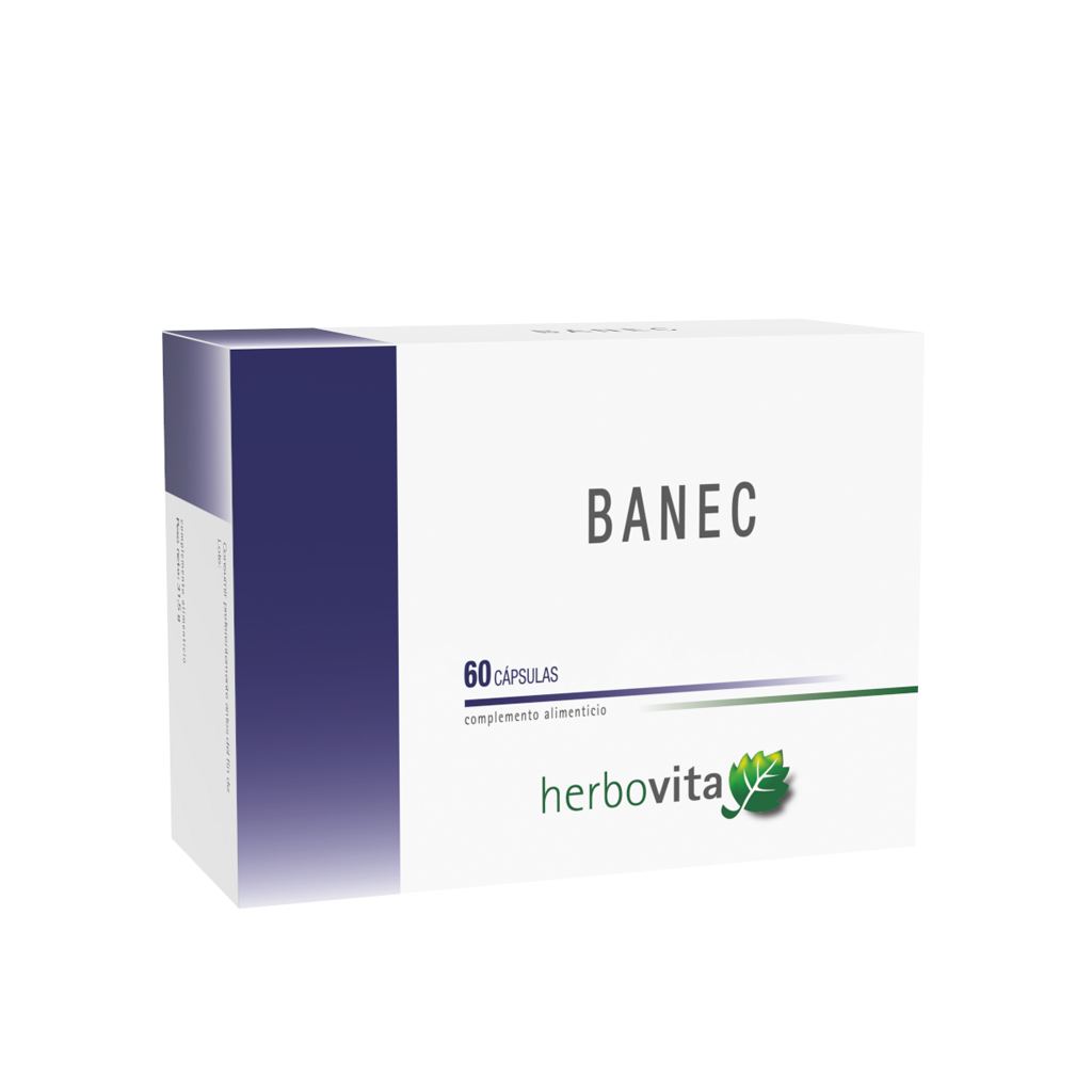 Herbovita BANEC 60 cápsulas Complemento alimenticio - Memoria concentración