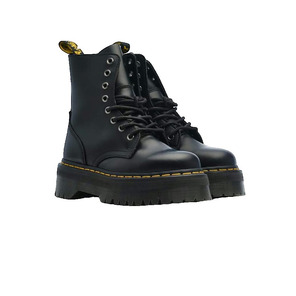 Dr Martens Jadon Bottes cuir noir