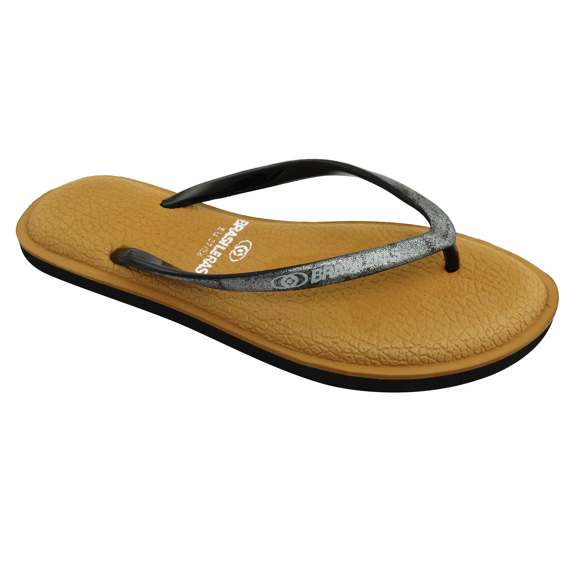BRASILERAS Chanclas de playa de mujer con suela de goma