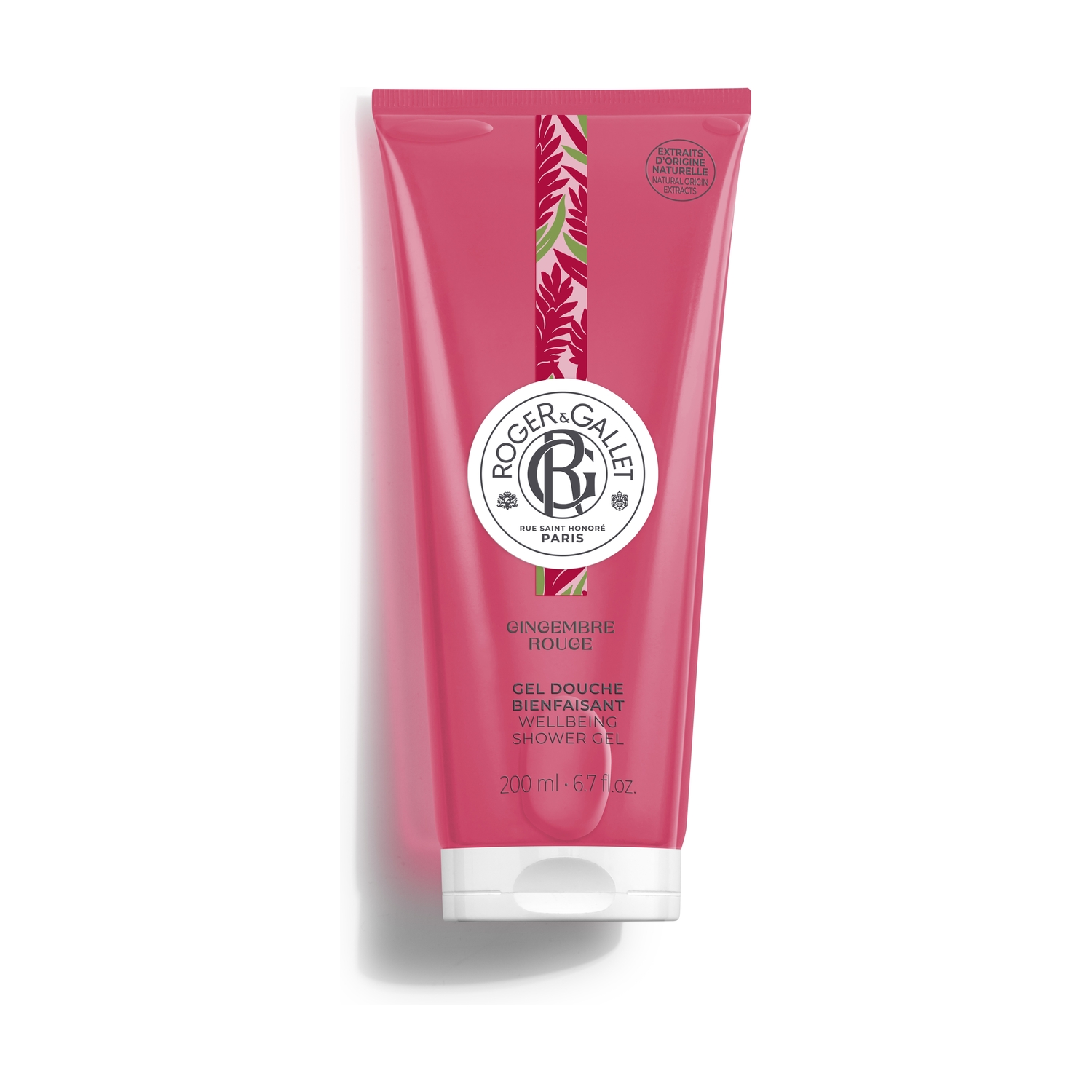 Gel de ducha bienestar gingembre rouge 200 ml de gel (Naranja - Pachuli)  Roger&Gallet