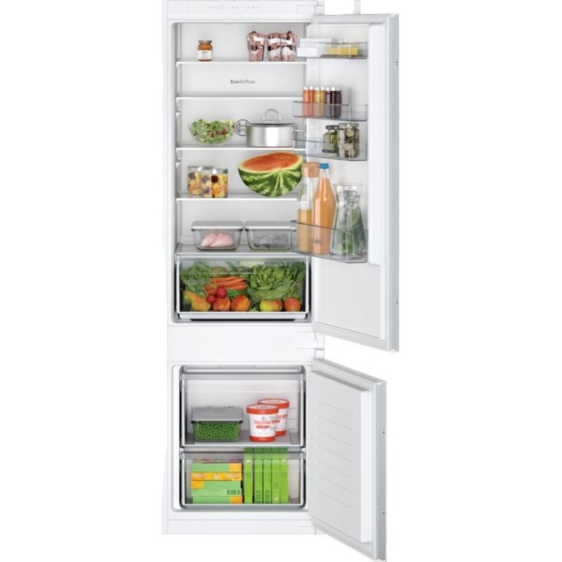 Nevera y Congelador Integrado Bosch Serie 2 KIV87NSE0 270 L E Blanco