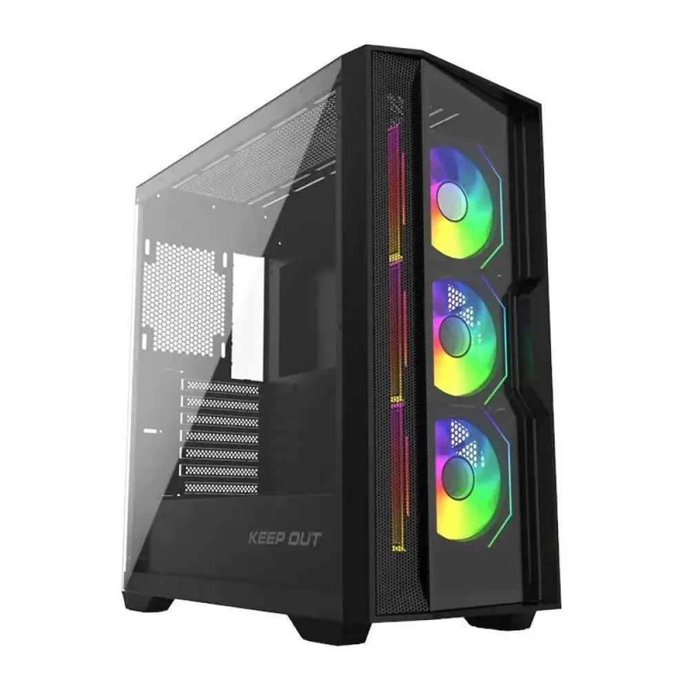 Torre PC Caja PC Keep Out Gaming KO XC-500 Black ATX E-ATX Micro ATX Mini-ITX