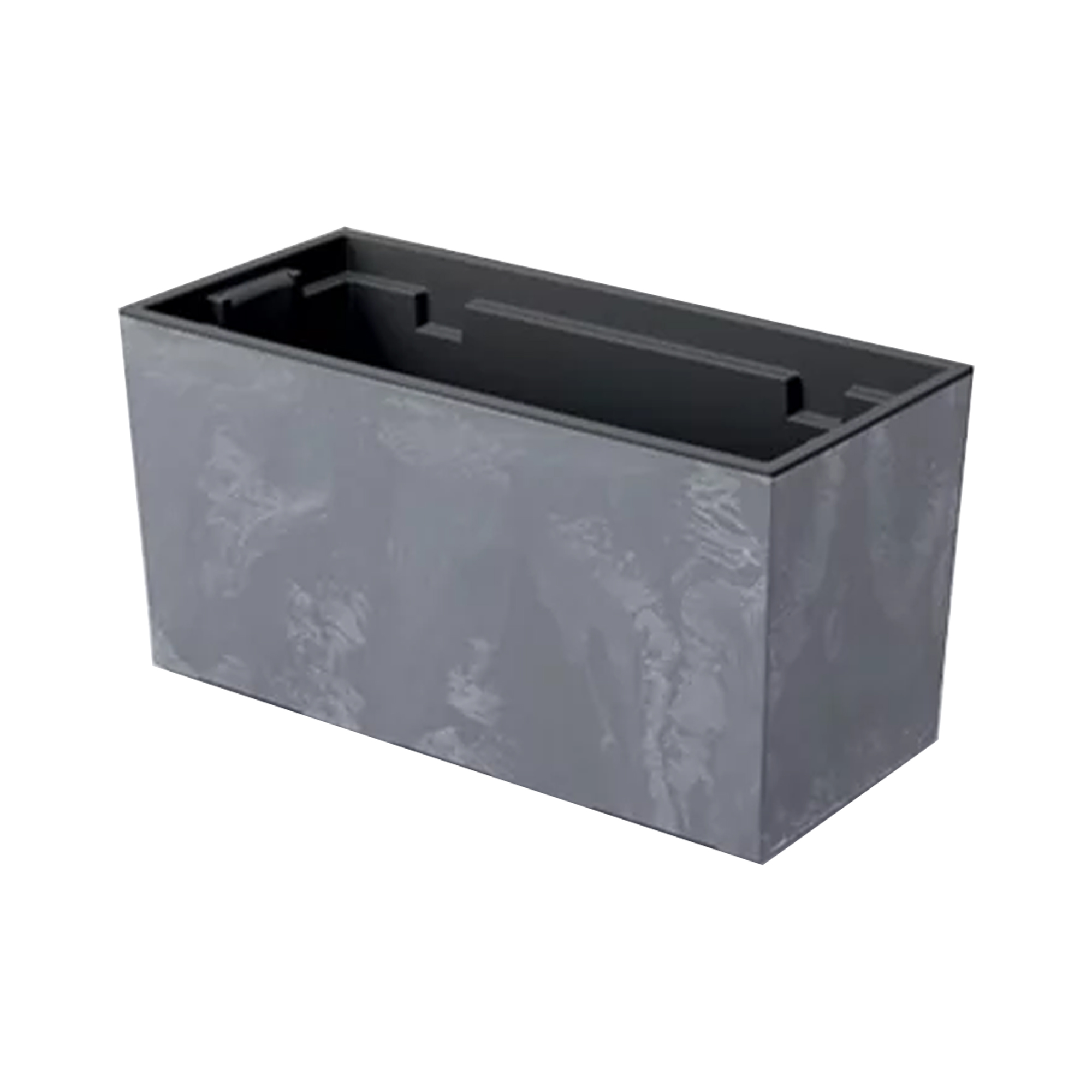 Prosperplast Jardinera para Balcón URBI CASE BETON EFFECT Terracota 395x185x195
