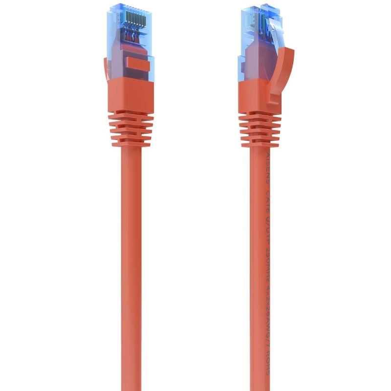 Cable de red rj45 awg26 cca utp aisens a135-0793 cat.6/ 4m/ rojo