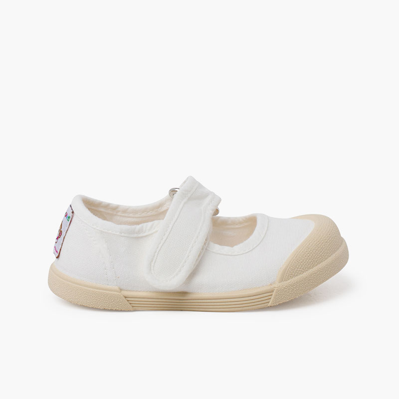 Pisamonas merceditas barefoot lona blanditas