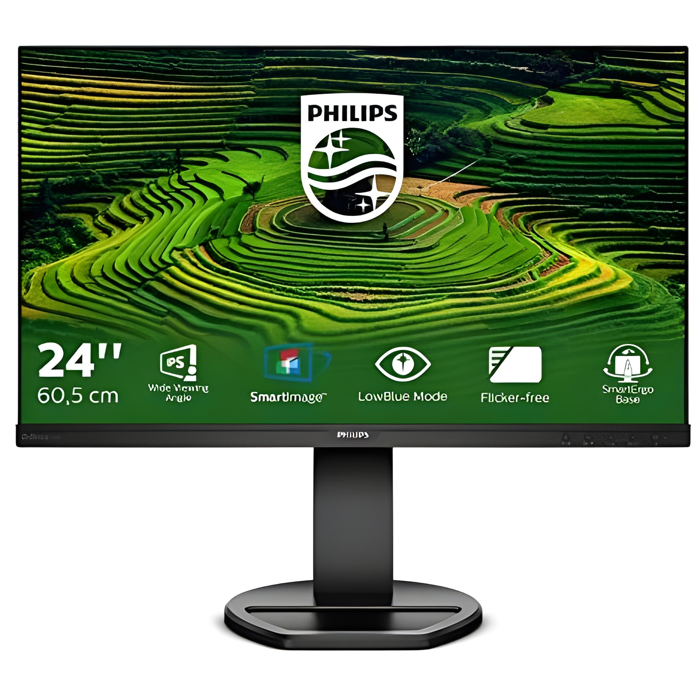 Philips B Line - Monitor (60,5 cm (23.8"), 1920 x 1080 Pixeles, Full HD, LCD, 5 ms, Negro)