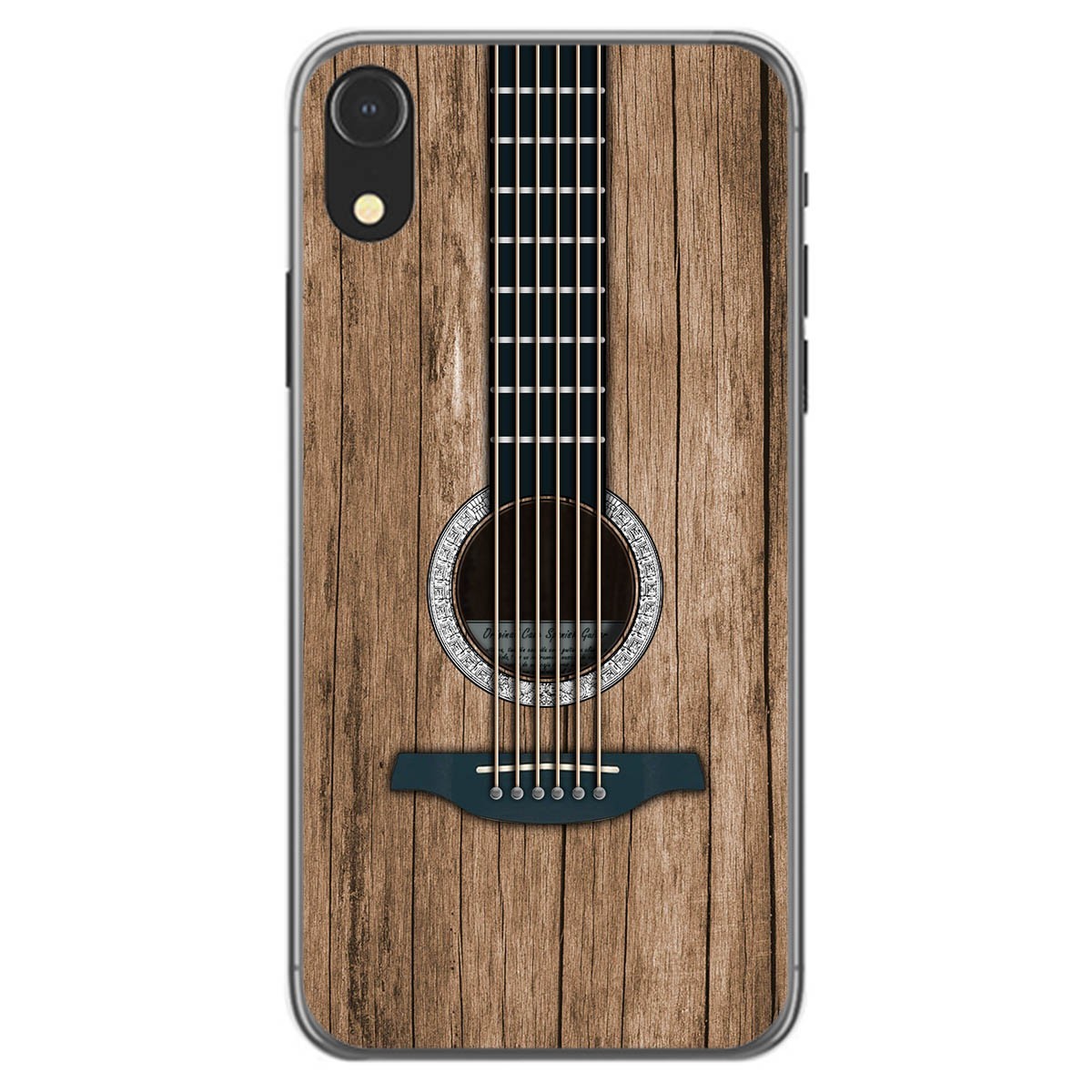 Tumundosmartphone Funda Gel Tpu para Iphone Xr diseño Madera 11 Dibujos