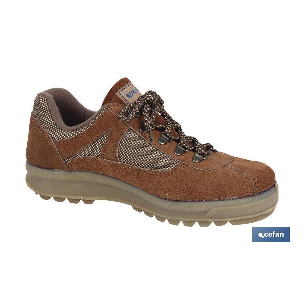 COFAN - Zapatillas Trekking | Modelo Iregua | Color Caramelo | Suela de Caucho
