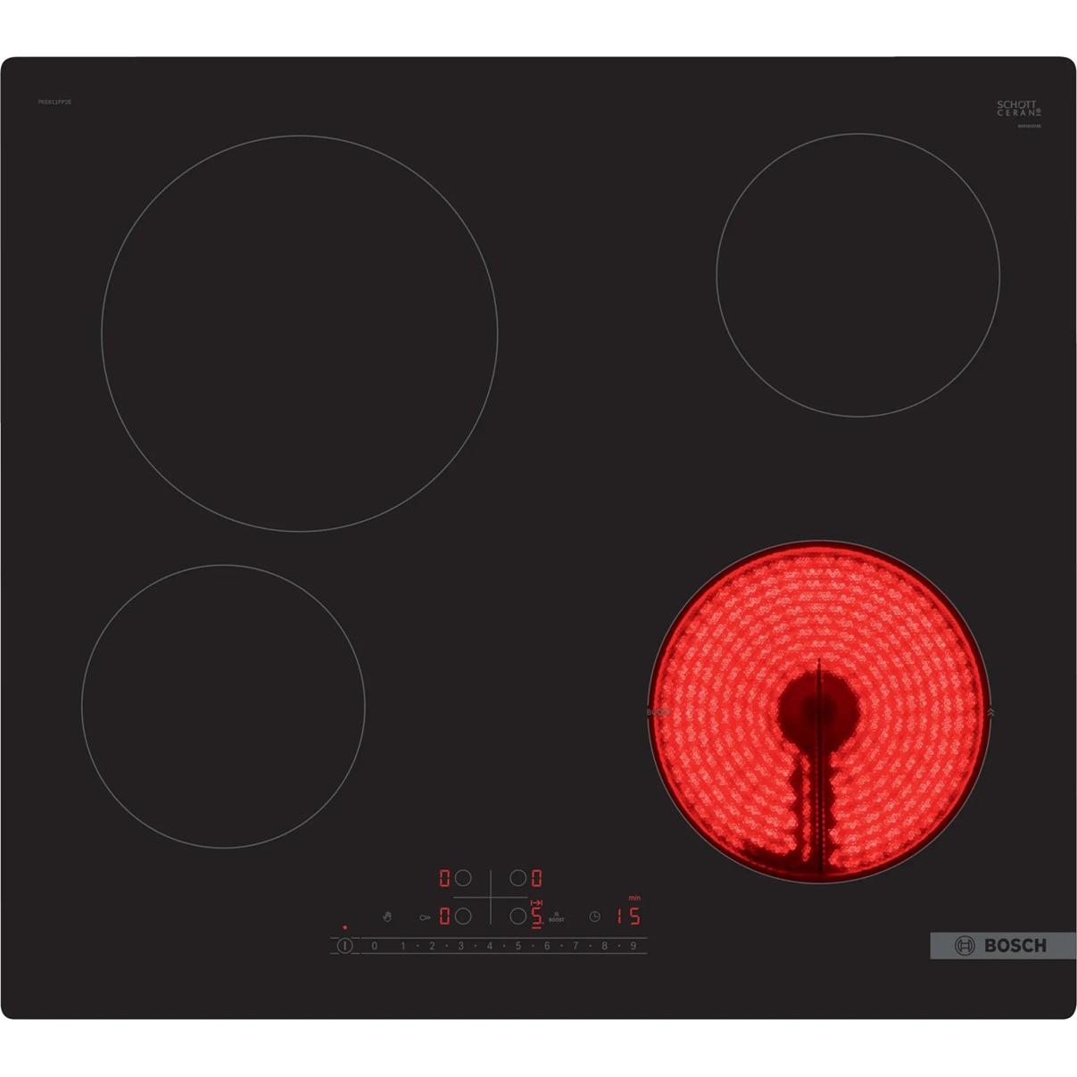 Placa vitrocerámica BOSCH PKE611FP2E