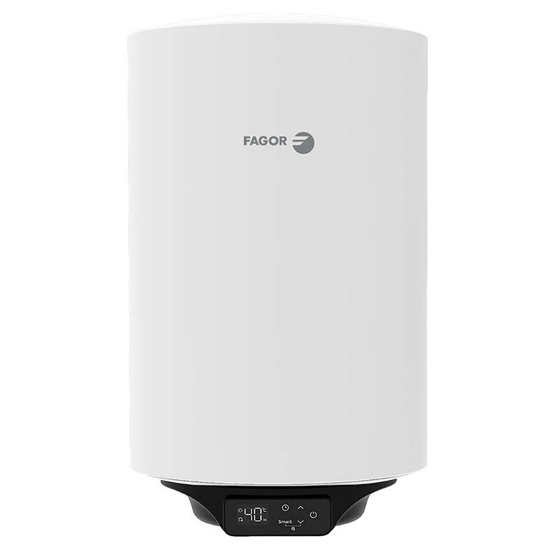 Termo agua caliente 100 litros Vertical FAGOR 7TEFA0008 | 1500W, 7TEFA0008, DIGITAL, WIFI, 97cm, x 45cm, x 45cm, Blanco