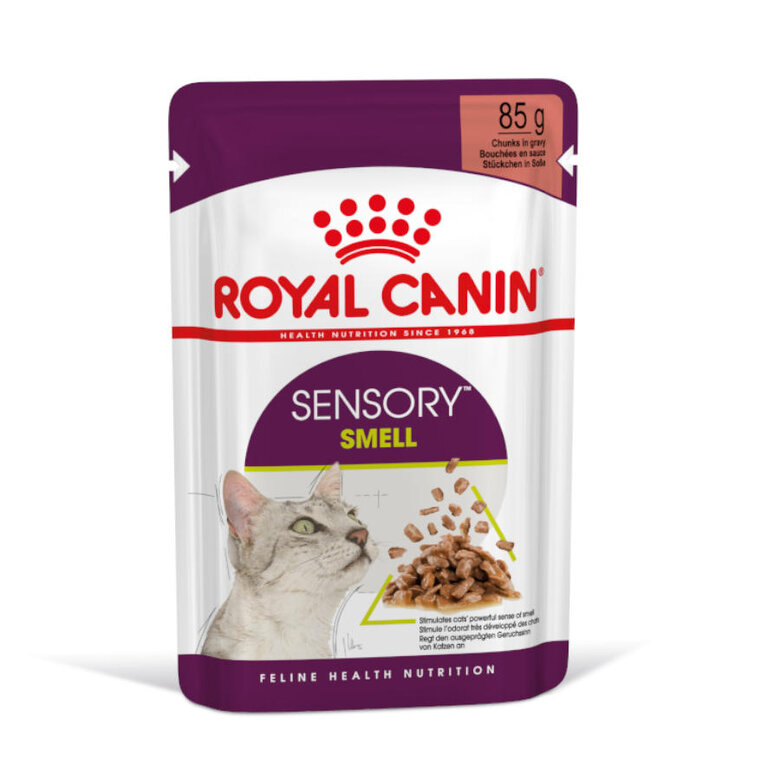 ROYAL CANIN Sensory Smell 12 x 85 gr (Sobre salsa)