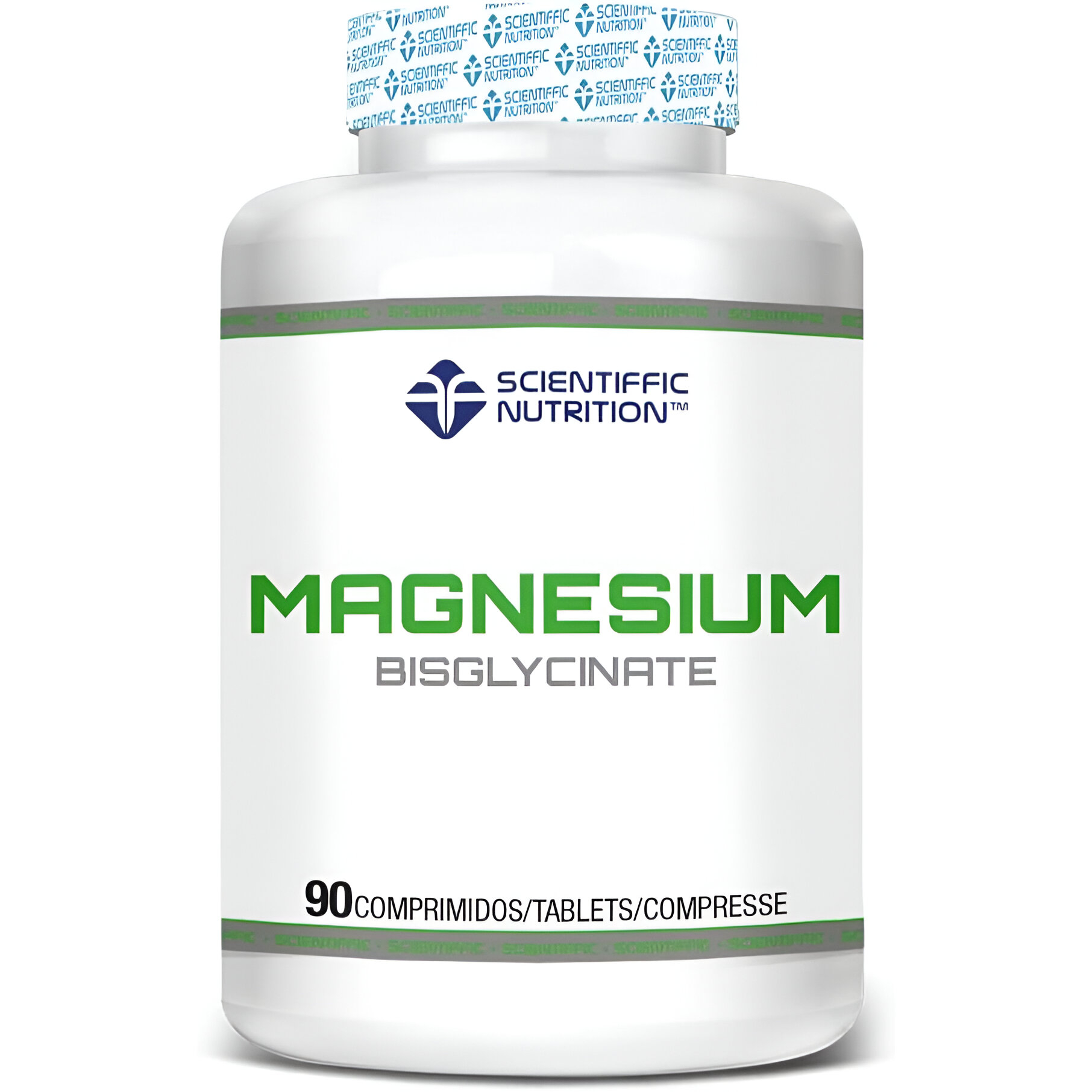 Magnesio Bisglicinato 300mg de Scientiffic Nutrition_ Comprimidos con Magnesio Bisglicinato y Vitamina B6_ Complemento Alimenticio de Alta Absorción_ Mejora la Fatiga y el Rendimiento_ 90 Cápsulas para una Salud Óptima.