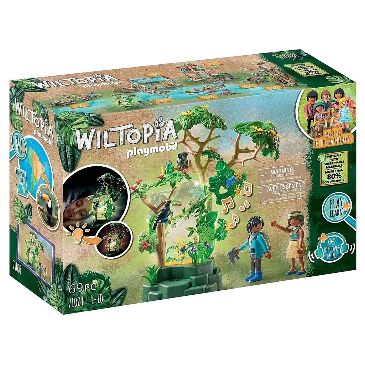 PLAYMOBIL WILTOPIA: LUZ NOCTURNA DE SELVA TROPICAL, 71009, TIENDA CON LICENCIA OFICIAL