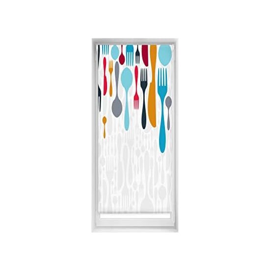BLINDECOR  Estor Estampado EasyFix - Estores Enrollables Elegantes y Prácticos - Estor para Ventana con Diseño Único